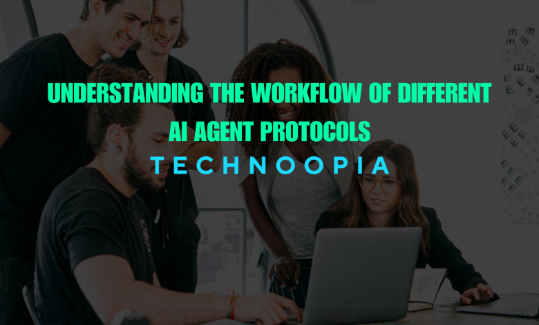 Understanding the Workflow of Different AI Agent Protocols