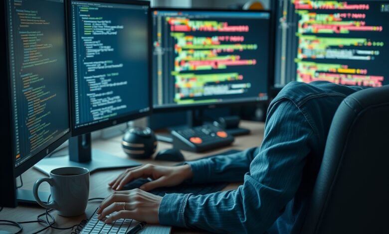 AI coding assistants helping a .NET developer write C# code in an IDE