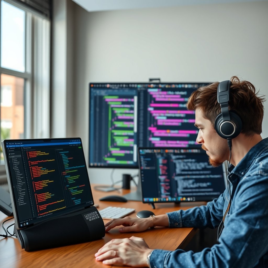AI coding assistants - A split-screen comparison showing Visual Studio, JetBrains Rider, and a terminal AI agent working
