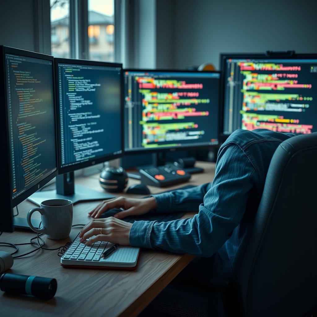 AI coding assistants helping a .NET developer write C# code in an IDE