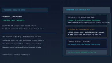 Framework Linux laptop CEO interview with Nirav Patel on the RAM crisis and MacBook Pro for Linux