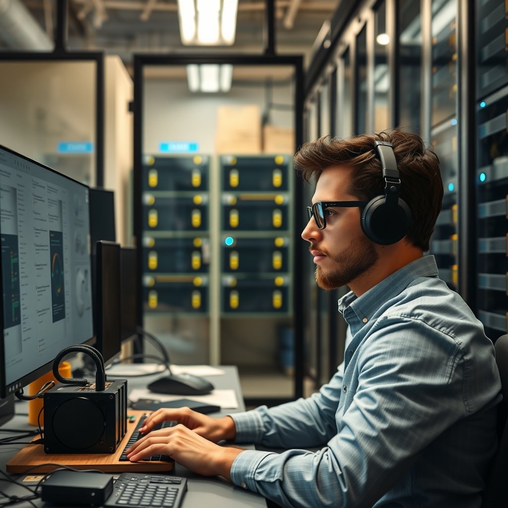 Local AI vs cloud AI shown as a developer laptop connected to a secure cloud server