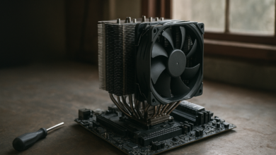 Noctua NH-D15 G2 review showing the dual-tower CPU cooler installed on a modern desktop motherboard