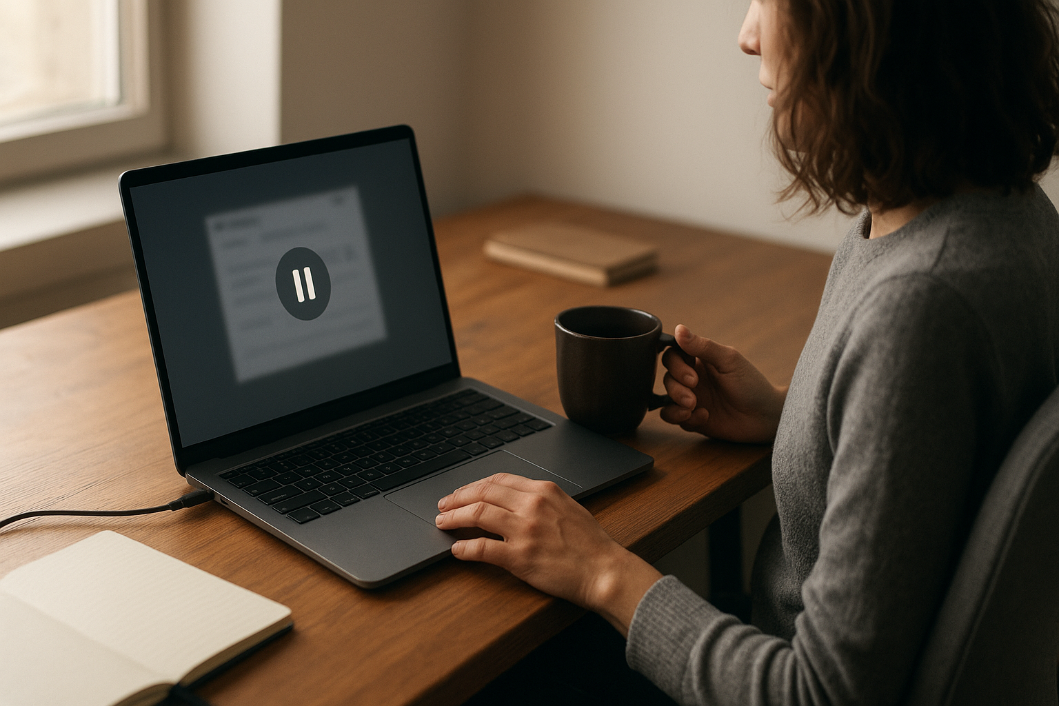 Pause Windows 11 updates option displayed in the Windows 11 Settings app alongside a feature update notice